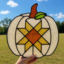 (10/10/2026) Fall Crushed Glass Sun Catcher