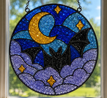 (10/10/2026) Fall Crushed Glass Sun Catcher
