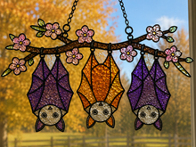 (10/10/2026) Fall Crushed Glass Sun Catcher