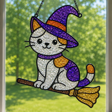 (10/10/2026) Fall Crushed Glass Sun Catcher