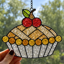 (10/10/2026) Fall Crushed Glass Sun Catcher