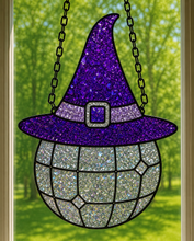 (10/10/2026) Fall Crushed Glass Sun Catcher