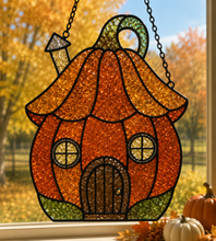 (10/10/2026) Fall Crushed Glass Sun Catcher