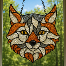 (10/10/2026) Fall Crushed Glass Sun Catcher