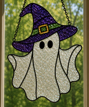 (10/10/2026) Fall Crushed Glass Sun Catcher