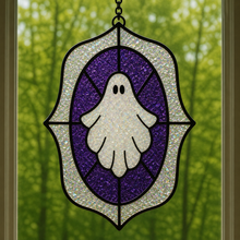 (10/10/2026) Fall Crushed Glass Sun Catcher