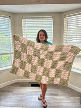 (10/26/2024) 5pm Cozy Knit checkered blanket class