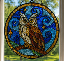 (10/10/2026) Fall Crushed Glass Sun Catcher