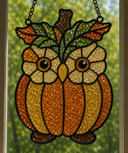 (10/10/2026) Fall Crushed Glass Sun Catcher