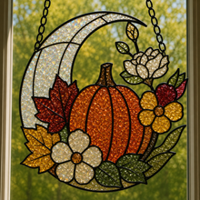 (10/10/2026) Fall Crushed Glass Sun Catcher