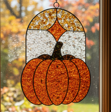 (10/10/2026) Fall Crushed Glass Sun Catcher