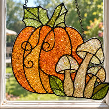 (10/10/2026) Fall Crushed Glass Sun Catcher