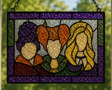 (10/10/2026) Fall Crushed Glass Sun Catcher