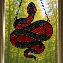 (10/10/2026) Fall Crushed Glass Sun Catcher