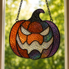 (10/10/2026) Fall Crushed Glass Sun Catcher