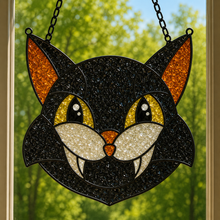 (10/10/2026) Fall Crushed Glass Sun Catcher