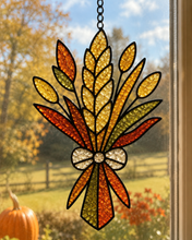 (10/10/2026) Fall Crushed Glass Sun Catcher