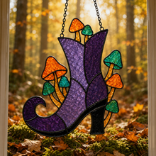 (10/10/2026) Fall Crushed Glass Sun Catcher